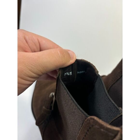 Donald J. Pliner Suede Leather Moritz Boots size 9.5 Men's Brown Steampunk Fall - Picture 6 of 8